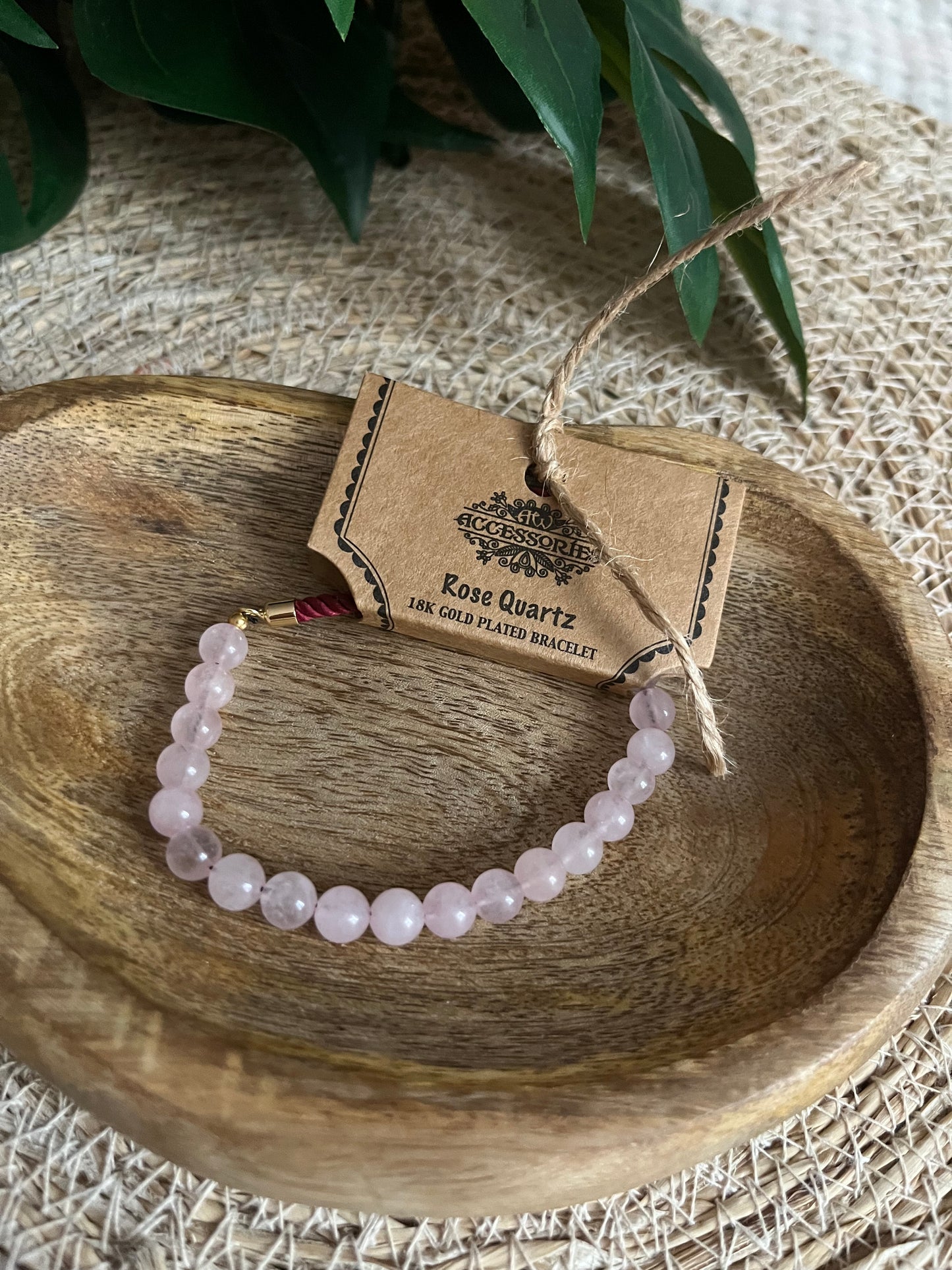 Bracelet Quartz Rose – Amour & Douceur
