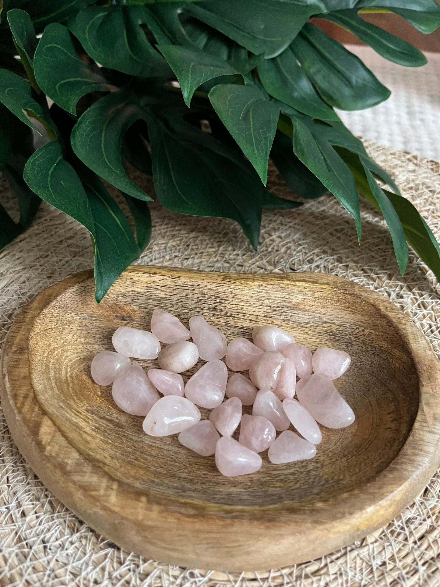 Quartz Rose – Pierre roulée