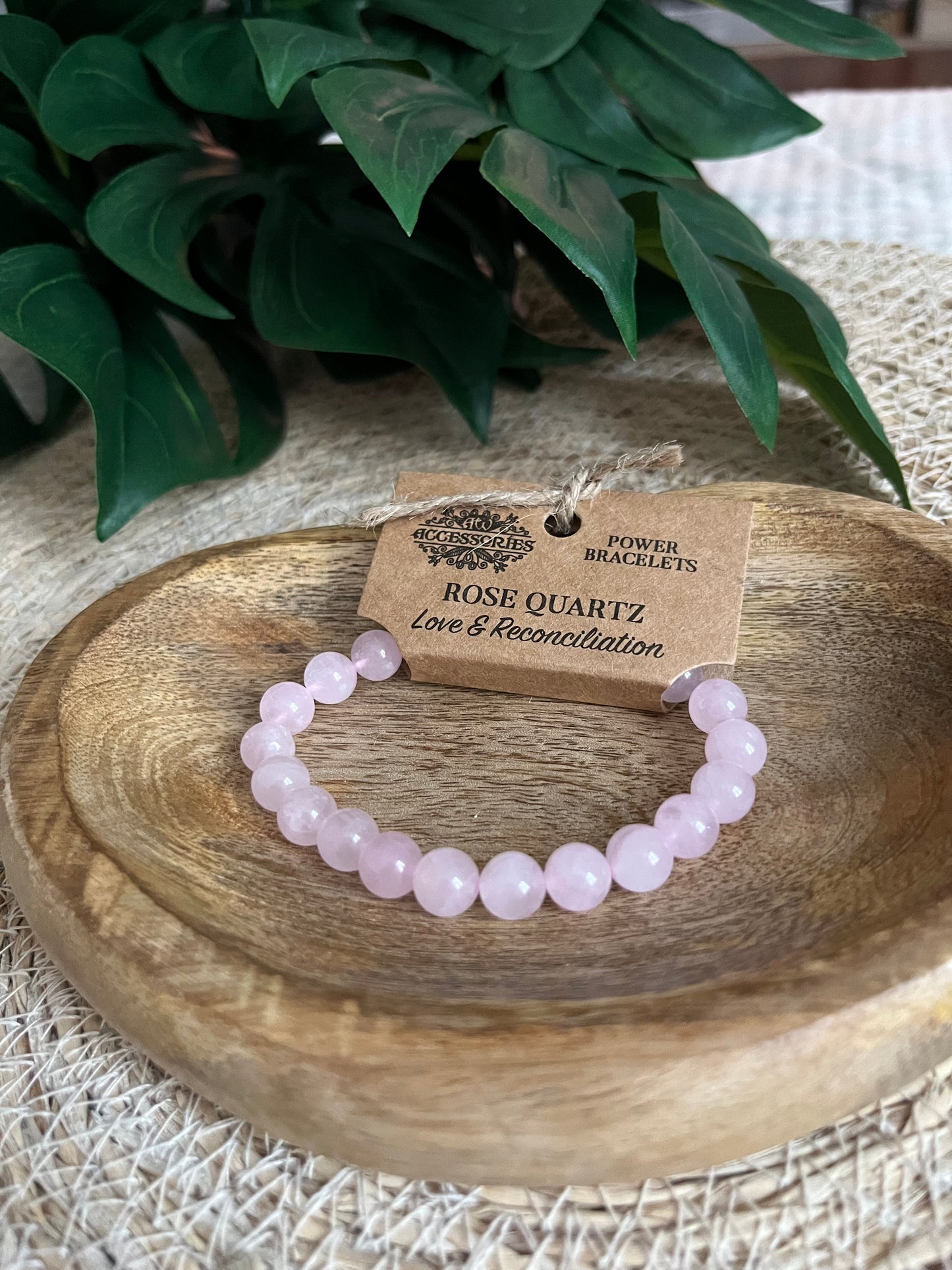 Bracelet Quartz Rose – Amour & Réconciliation