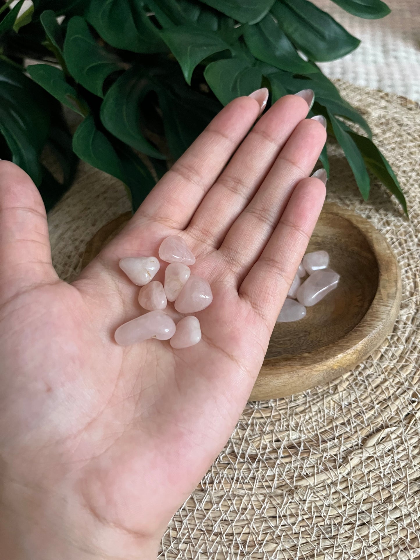 Quartz Rose – Pierre roulée