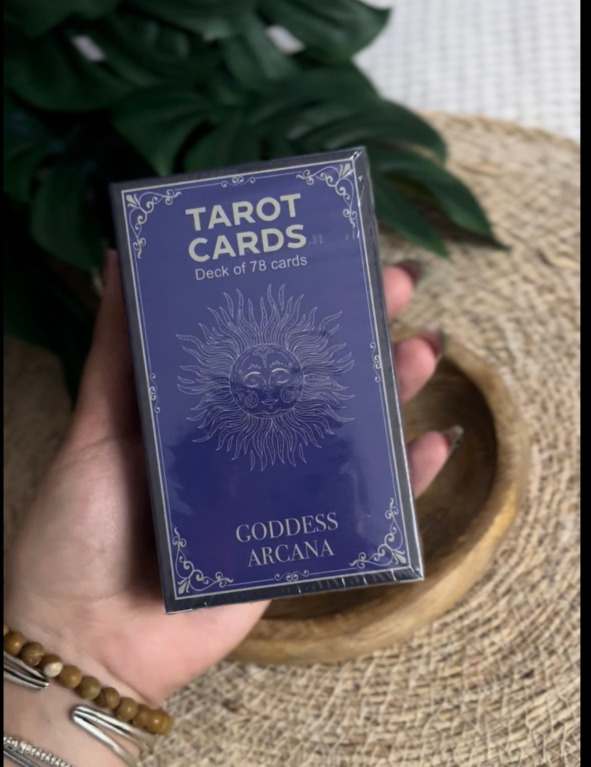 Jeu de Tarot « Goddess Arcana » – 78 Cartes Mystiques