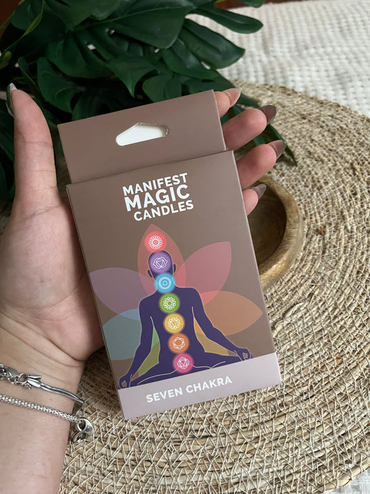 Manifest Magic Candles – Seven Chakra