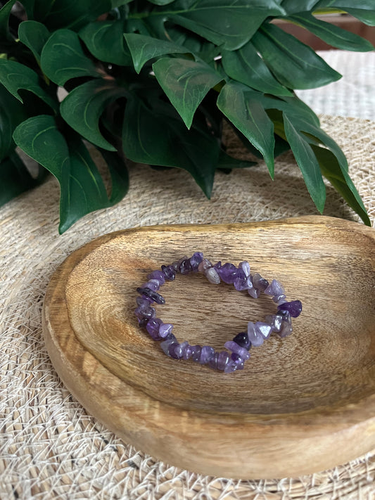 Bracelet en Améthyste – Clarté Spirituelle & Apaisement