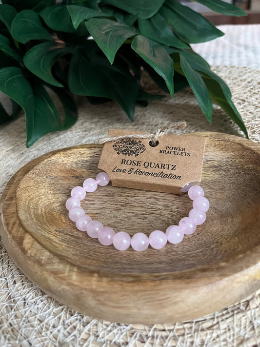 Bracelet Quartz Rose – Amour & Réconciliation