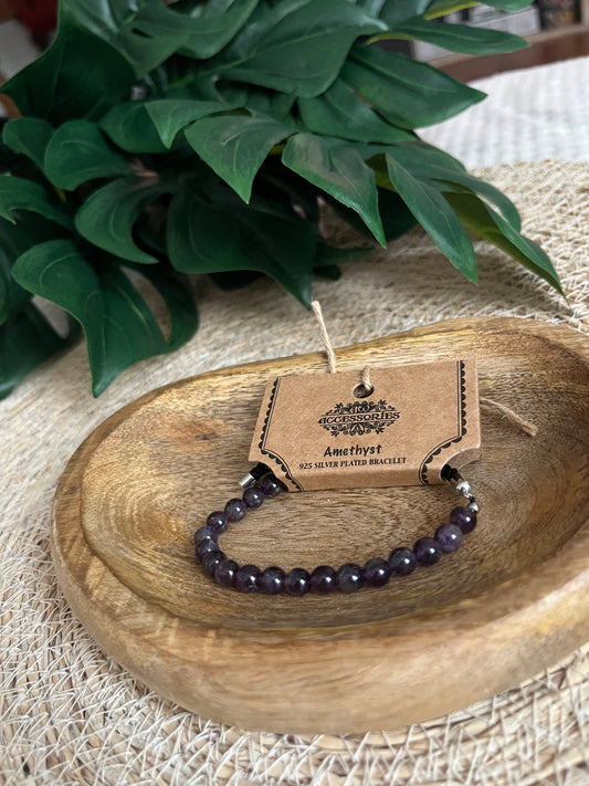Bracelet Améthyste – Intuition & Sérénité