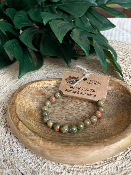 Bracelet Jaspe Vert – Guérison & Bienveillance