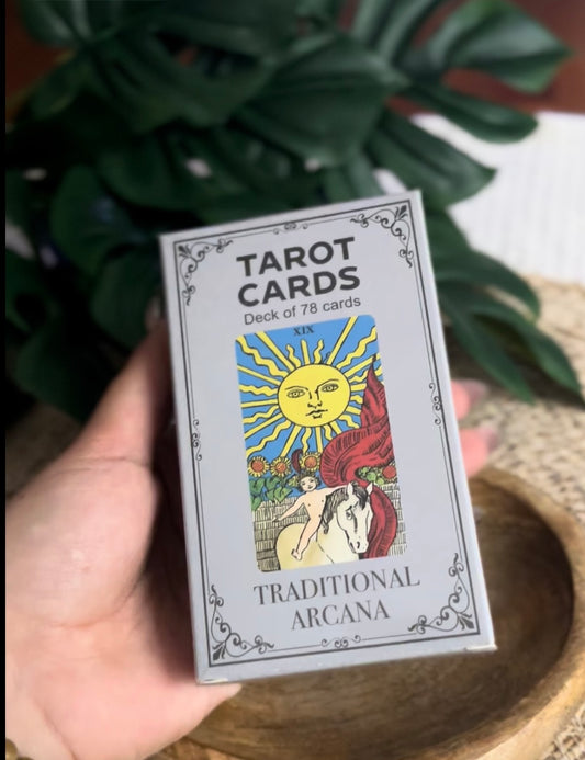 Jeu de Cartes de Tarot – Traditional Arcana (78 cartes)