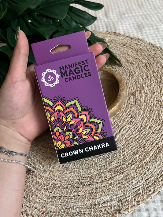 Manifest Magic Candles – Crown Chakra