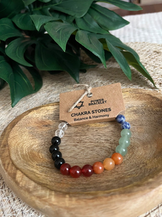 Bracelet Chakra Stones – Harmonie & Vitalité