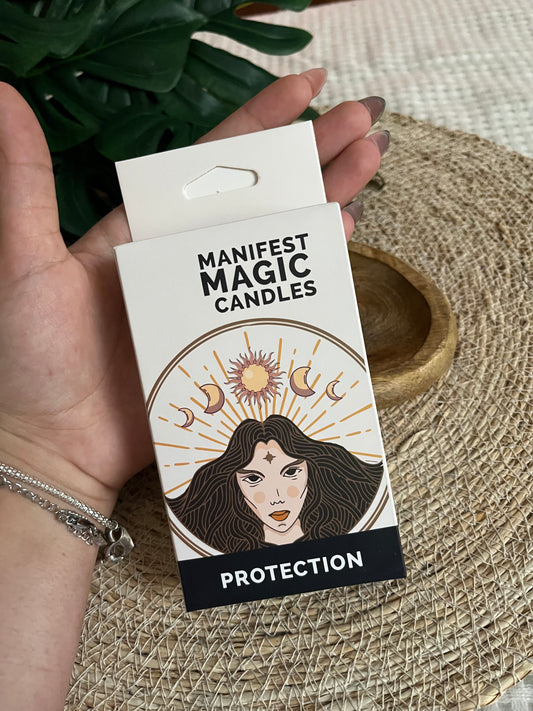 Manifest Magic Candles – Protection