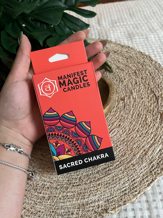 Manifest Magic Candles – Sacred Chakra