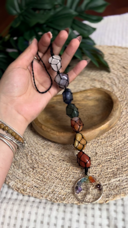 Suspension Chakras & Arbre de Vie – Équilibre Énergétique & Harmonie