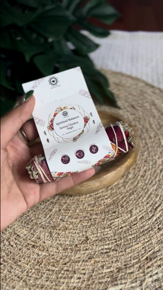 Bâton de Fumigation – Sauge Blanche aux 7 Chakras